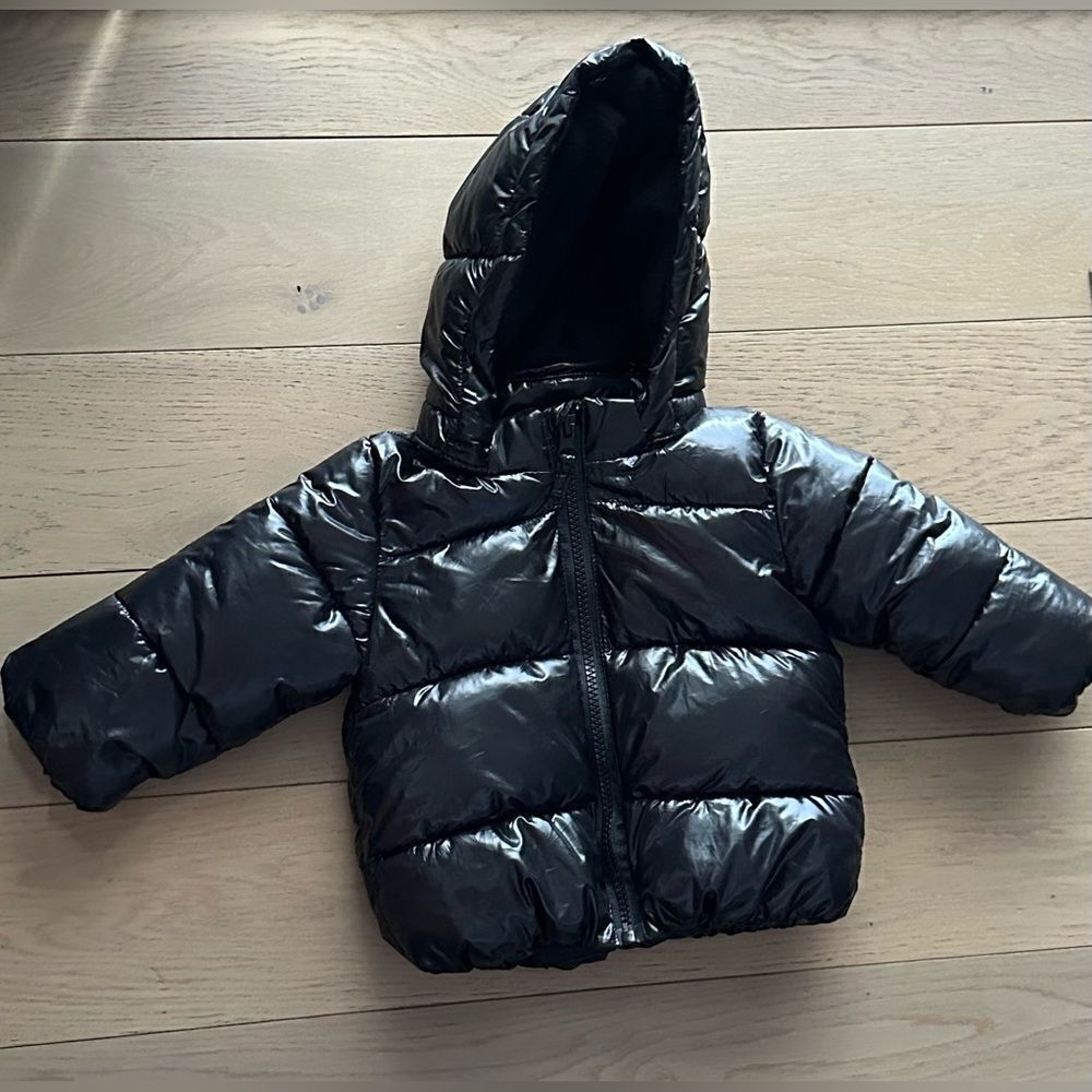 H&M Patterned Mickey Mouse Puffer Jacket & Hooded Puffer Jacket - Picture 8 of 9
